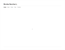 Tablet Screenshot of nicolassanchezl.com